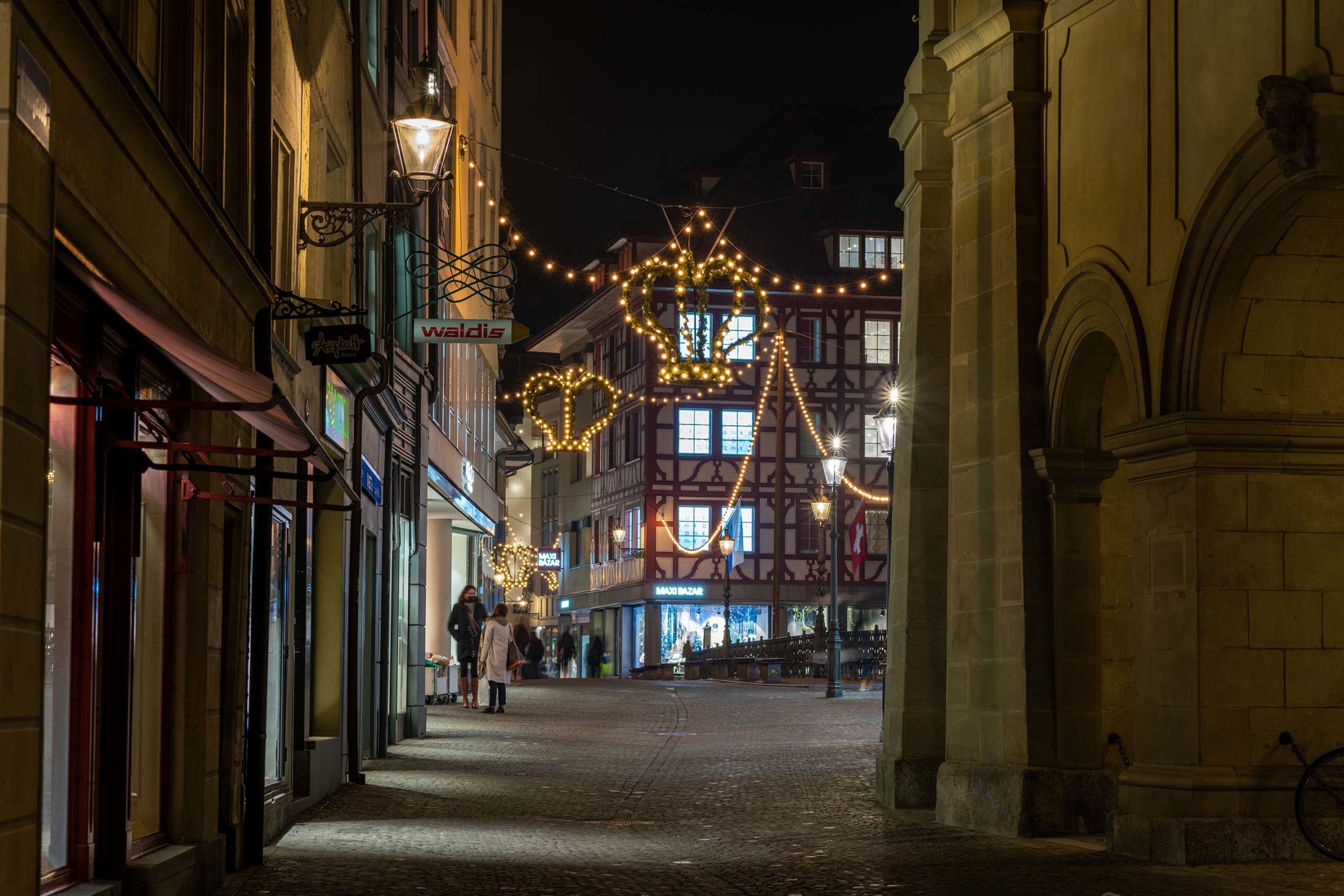 Weihnachtsbeleuchtung 2021: Altstadt